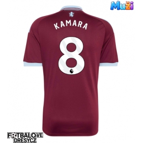 Aston Villa Boubacar Kamara #8 Domácí Dres 2026-27 Krátký Rukáv